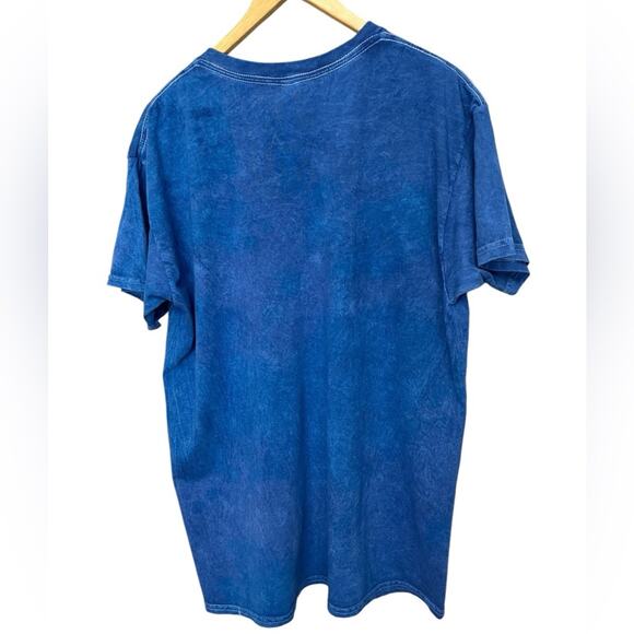 ICE CUBE CAR Blue Distressed Crew Neck Short Sleeve Licensed T-Shirt Size Large - Picture 2 of 7